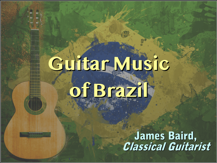 Title Page - Survey of Brazilian Guitar Music